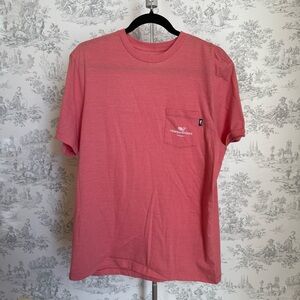 Vineyard Vines Men's Coral Short Sleeve Tee